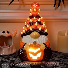 �f�}��Halloween dwarf decoration with light٪��ؾ��Ϲϟ�