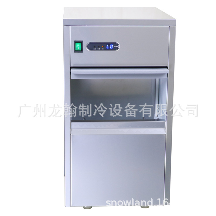 30kg Snowflake Ice Maker Snowke Automatic Ice Maker Bio Medicine Laboratory Supermarket Snowflake Ice Crusher