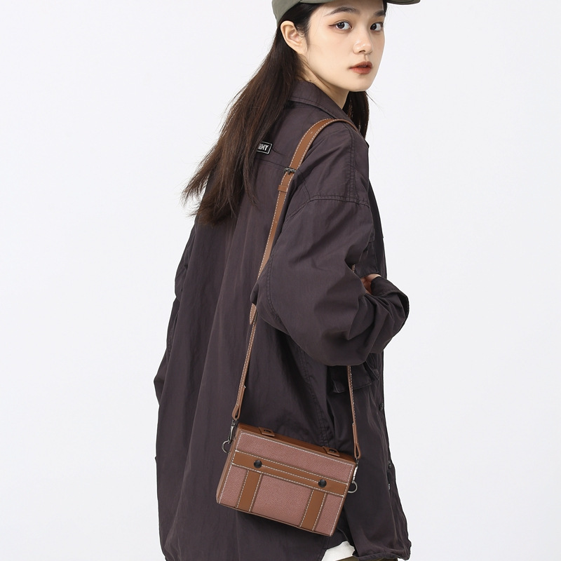 Box Bag Men's New Trendy Cool Small Square Bag Fashionable Casual Styling Bag Personalized Trendy Brand Mobile Phone Crossbody Bag_voghion.com