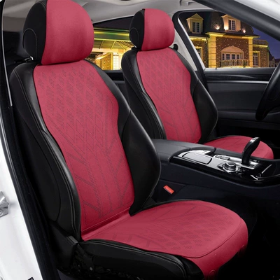 high-end saddle pad, suede seat cover | Seat cushion, seat cover - two-seater-martha-red
