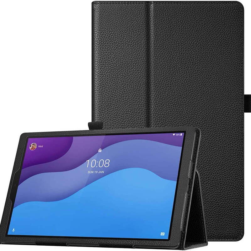 For Lenovo Tab M10 HD(2nd Gen) Flat Panel Case TB-X306F/X Sewed Leather Case