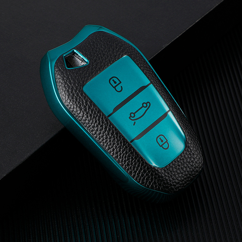 Adecuado para Citroen c3xr clave caso c4l Tianyi C5/C4 Sega Elysee C6 clave caso hebilla Shell para hombres y mujeres