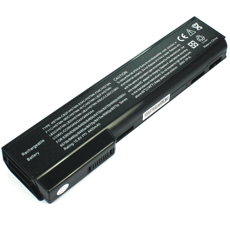 For HP 8460P 6360P 8460W 8650P 6460b 6470B notebook 6-cell battery