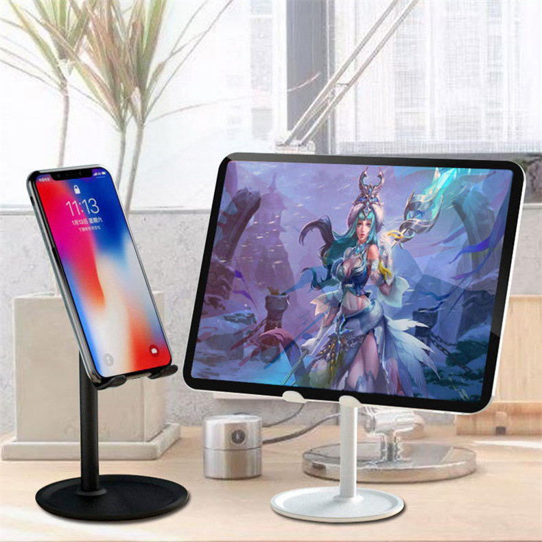 携帯電話スタンド金属デスクトップ怠け者スタンドタブレットpcサポート追劇多機能生放送神器|undefined