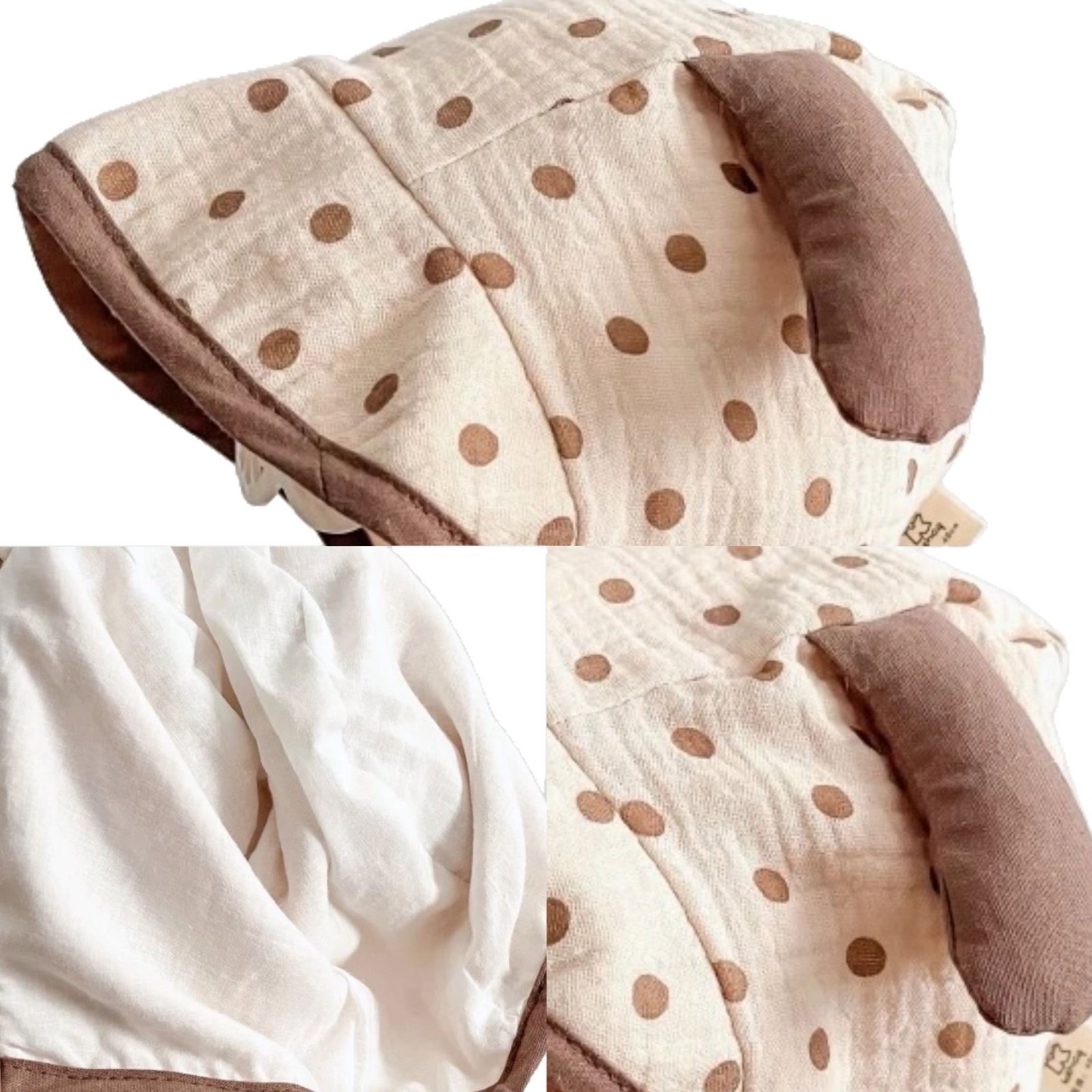 Sombreros para bebés primavera y otoño para hombres y mujeres, sombreros para bebés, bonitos oídos, sombreros para bebés pequeños meses de edad