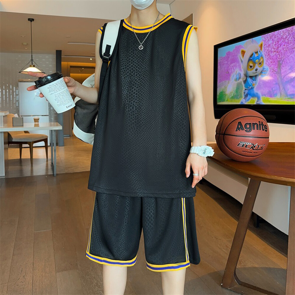Basketball uniform suit men's 2025 uniform quick-drying women's jersey competition team uniform plus size training uniform