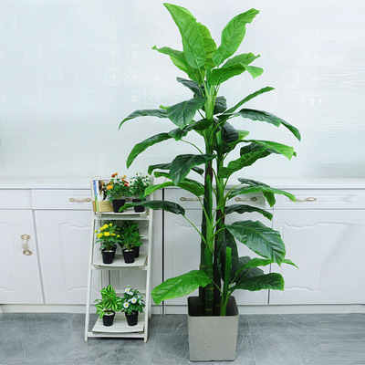 simulation San Weikui large to ground Green plant Potted plant a living room Office decorate Fake plants simulation bonsai Decoration