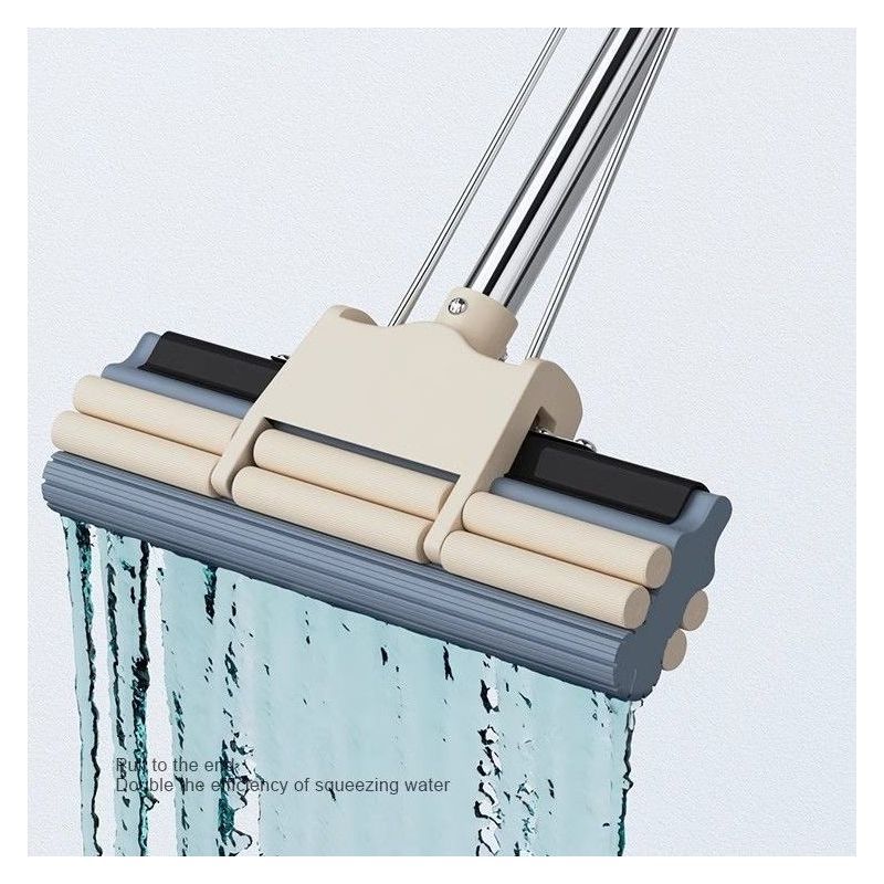 [Clip de fregona gratis] Fregona de esponja para uso doméstico