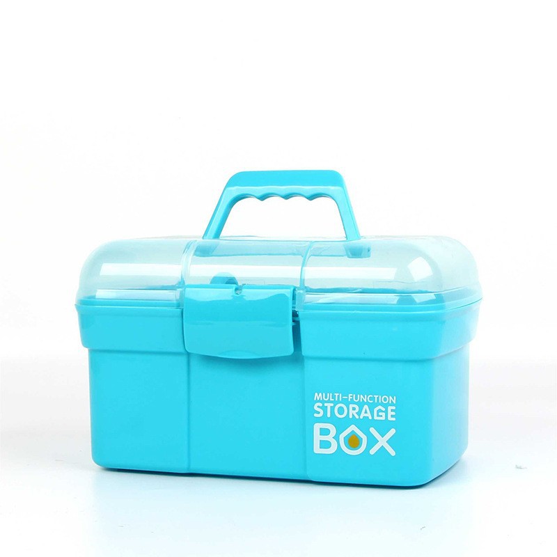 Caja de la medicina del hogar caja de almacenamiento de la medicina gran capacidad pequeña caja de primeros auxilios caja de la medicina caja médica fábrica al por mayor