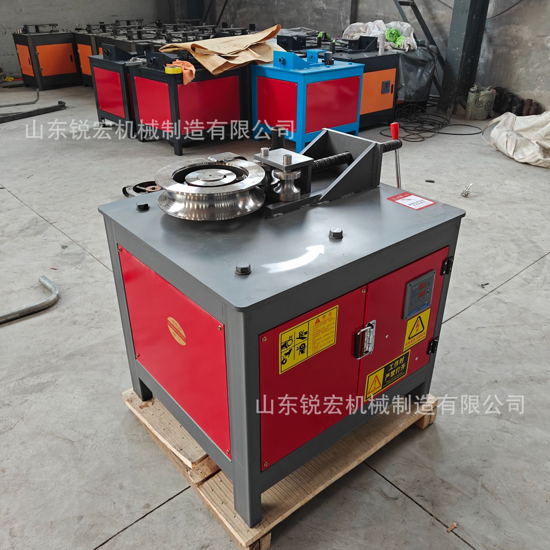 数控平台折弯机 90度小型电动握弯机 圆管方管一次成型平台弯管机
