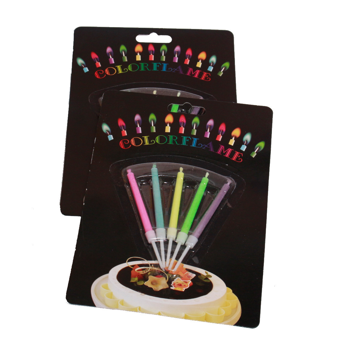 Llama de color 5 por tarjeta