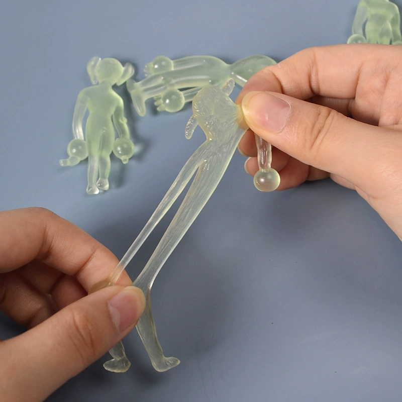 Изпорб Skull Sitto Fun Troubled Ejection Toys TPR Software Volume Alien Finger Volume Toys