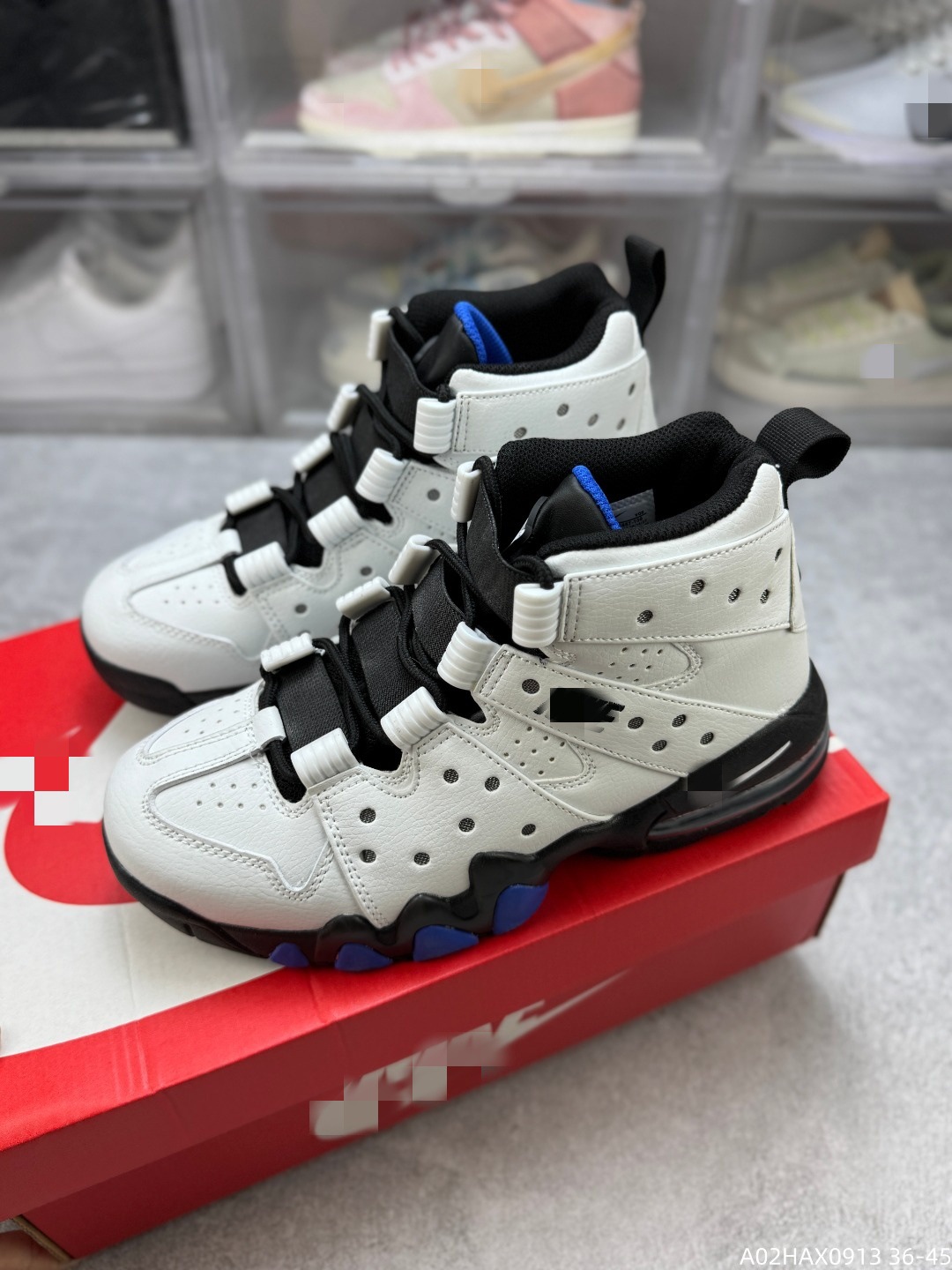 Zapatillas de Baloncesto de Caña Alta Max CB 94 de Piel de Vaca Antideslizantes para Baloncesto y Deportes image 12
