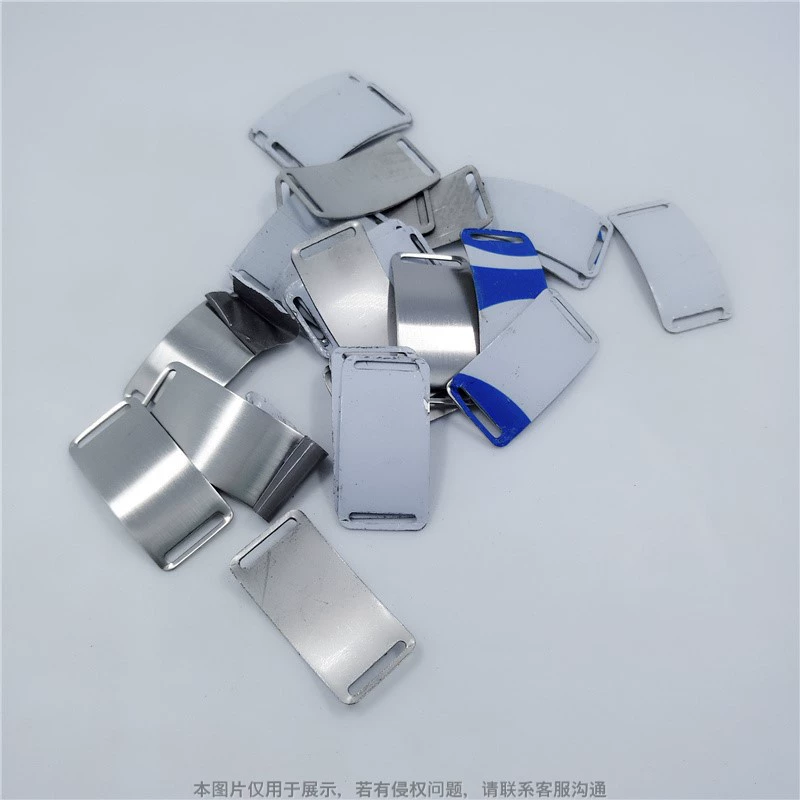 Индивидуальная бинауральная табличка, изогнутый дизайн в форме полумесяца, стильный металлический алюминиевый рисунок, эксклюзивный для Jiangsu LOGO.