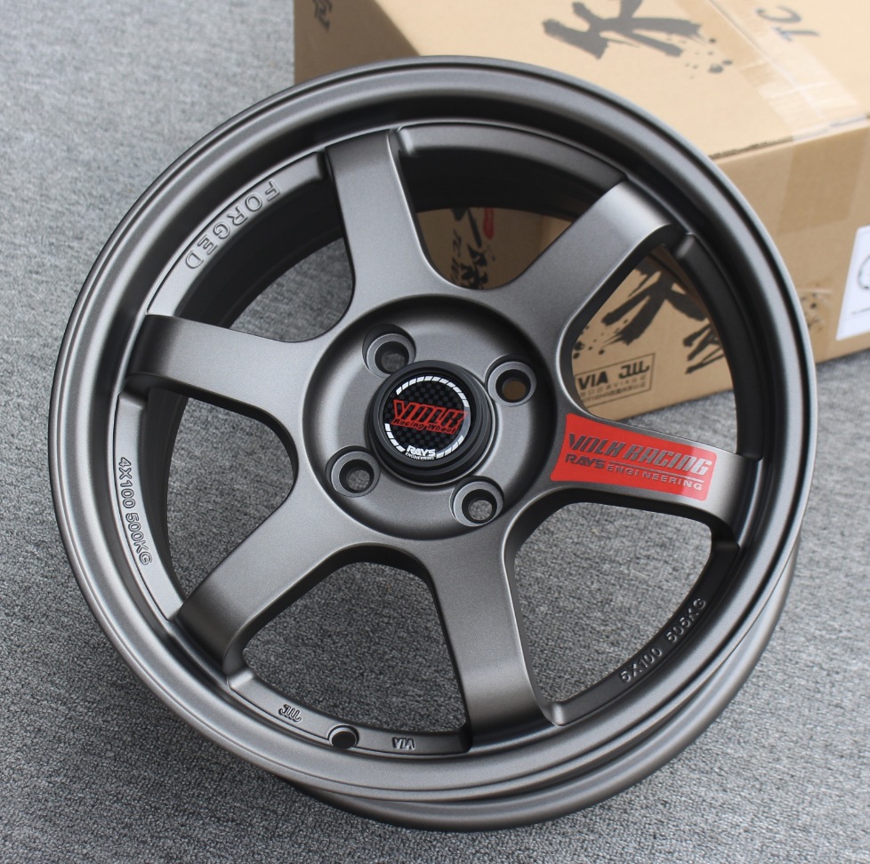Classic TE37 modified wheels suitable for Fit Carnival Toyota 86 Reiz Golf Onksera A3 Civic