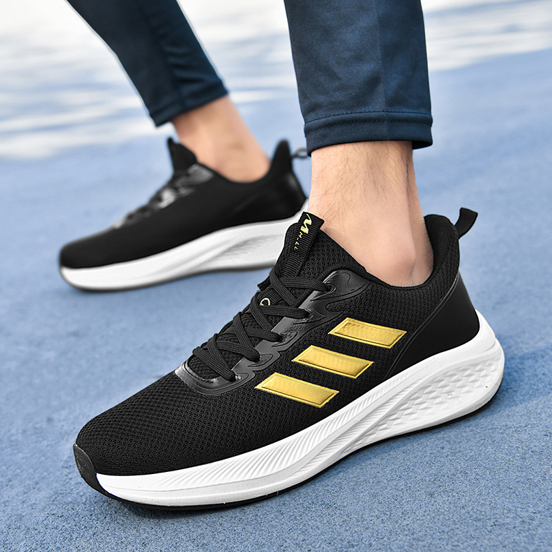 Putian tres barras zapatos de hombre palomitas de maíz amortiguación ligera placa de carbono transpirable de verano malla pareja zapatos deportivos zapatos para correr mujeres