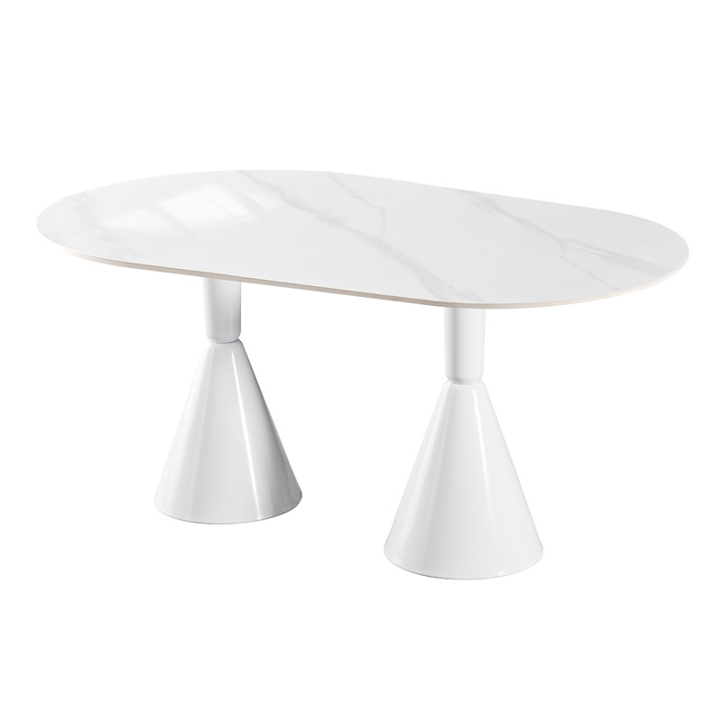 Mesa de comedor de panel de roca, mesa de comedor francesa, mesa de comedor roja, mesa de comedor casera, mesa de comedor simple, pequeña casa de alquiler, mesa de comedor del Santo Grial