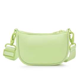 定制跨境女包日韩流行单肩包个性手提月亮包高级感腋下包斜跨包