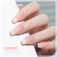 GaoYi Gel Polish 2024 New Collection Milky White, Creamy White, Translucent, Bare, Jelly, Ice Transparent Nail Polish