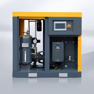 İnteqrasiya olunmuş daimi maqnit dəyişən tezlikli vintli hava kompressoru 7.5KW-37KW