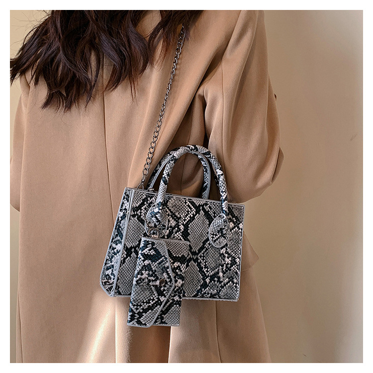 Elegante schlange muster einfache textur handb 2024 neue modische design einzelne schulter crossbody mutter kleine quadratische_voghion.com