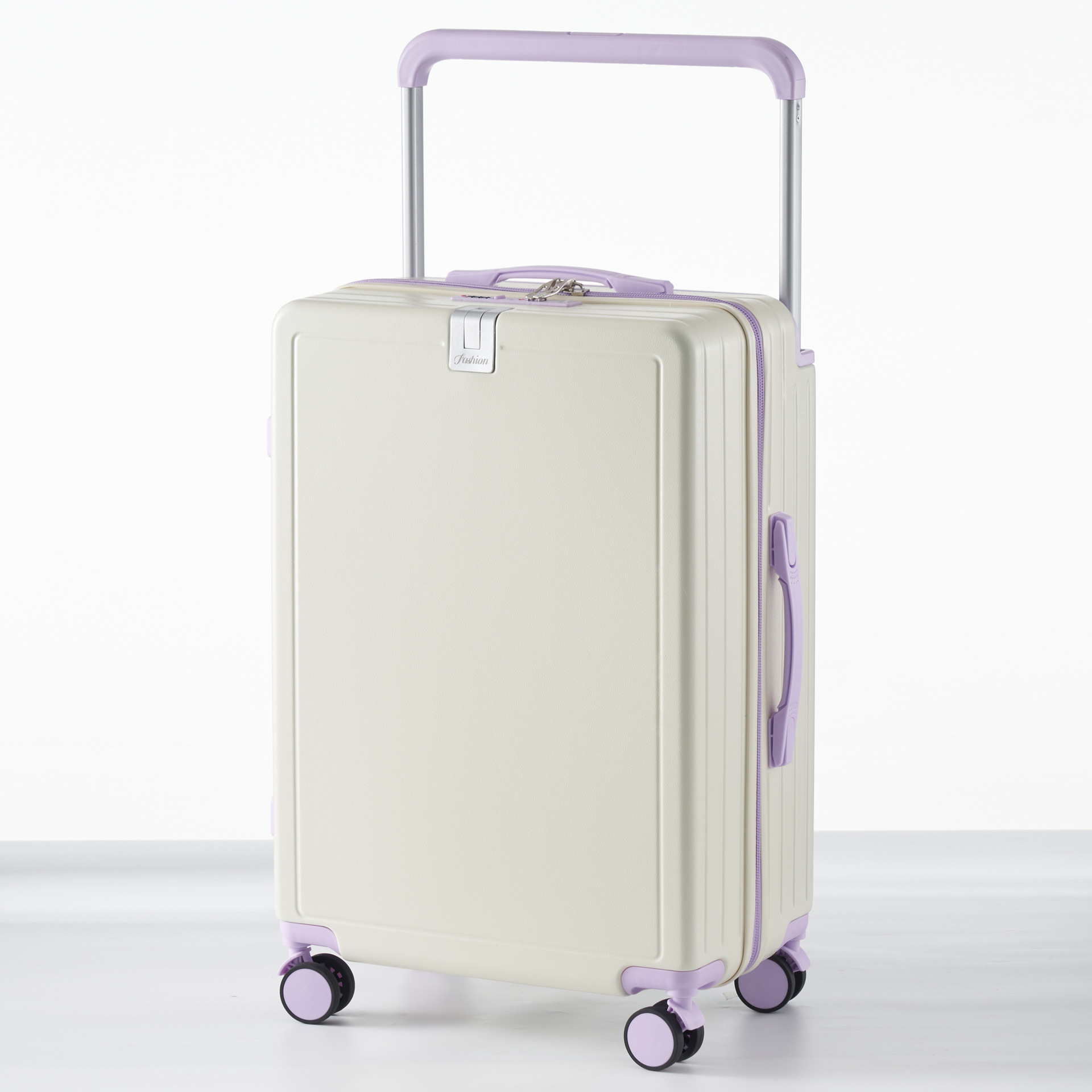 Breiter Griff Koffer Damen 20 Zoll Multifunktional Neu Farbblock Handgepäck Reise Passwort Trolley Koffer Flüsterleise 24 Zoll Herren
