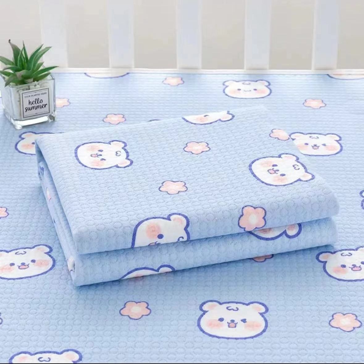 Double-Sided Class a Pure Cotton Baby Diaper Pad Waterproof Washable Anti-Slip Large Breathable Leak-Proof Menstrual Period Mattress