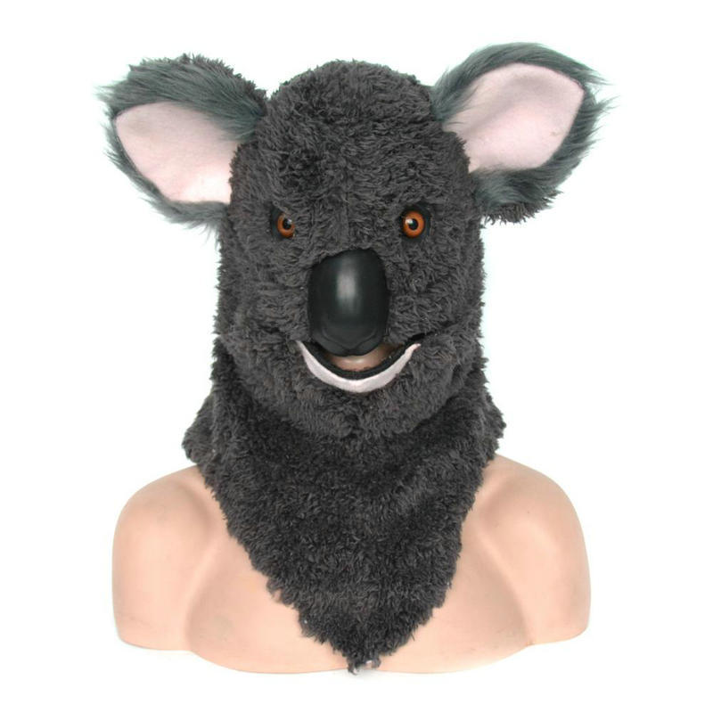 Máscara de cabeza de animal de cara completa Lobo Oso conejo León leopardo fotografía bola rendimiento máscara de película fabricante