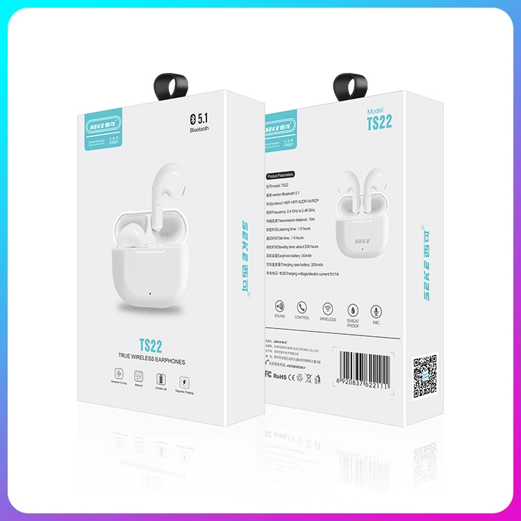 Xike TWS истинно беспроводные Bluetooth-наушники с шумоподавлением 5.1, вкладыши, двусторонние звонки, сверхдолгое время в режиме ожидания, китай/английский голос