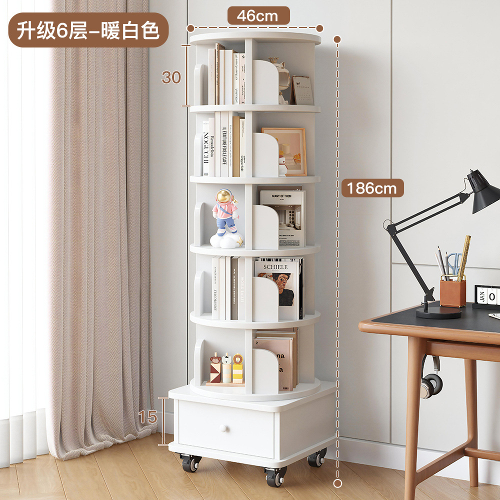 [올 원목] 따뜻한 화이트 서랍 스타일 6겹