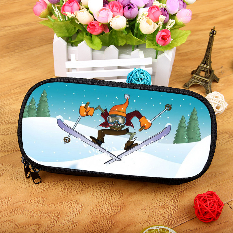 Fábrica al por mayor zombie caja de lápices de gran capacidad caja de papelería estudiante bolsa de almacenamiento de una sola pieza de entrega