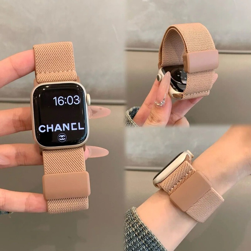 适用华为Fit4表带FIT4 pro尼龙watchfit23弹力磁吸扣雅致活力腕带|undefined