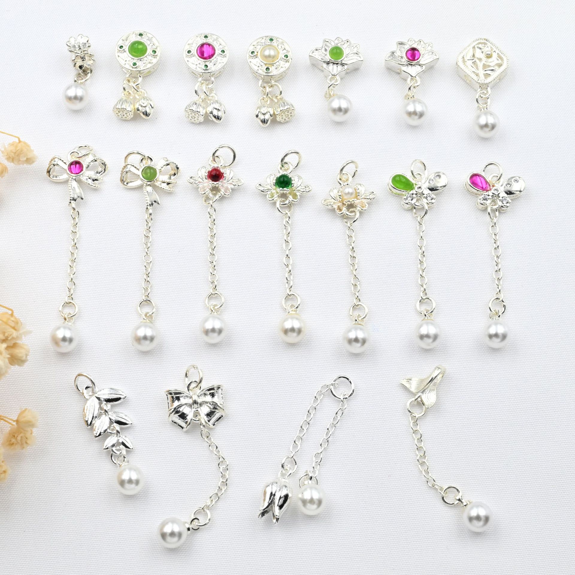 Stone inlay pearl