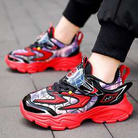 福建厂家巴拉巴拉童鞋男童2022年春秋新款儿童运动鞋中大童老爹鞋