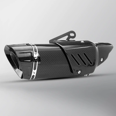 Z900 K10 carbon fiber — Exhaust pipe - all-real-carbon-fiber