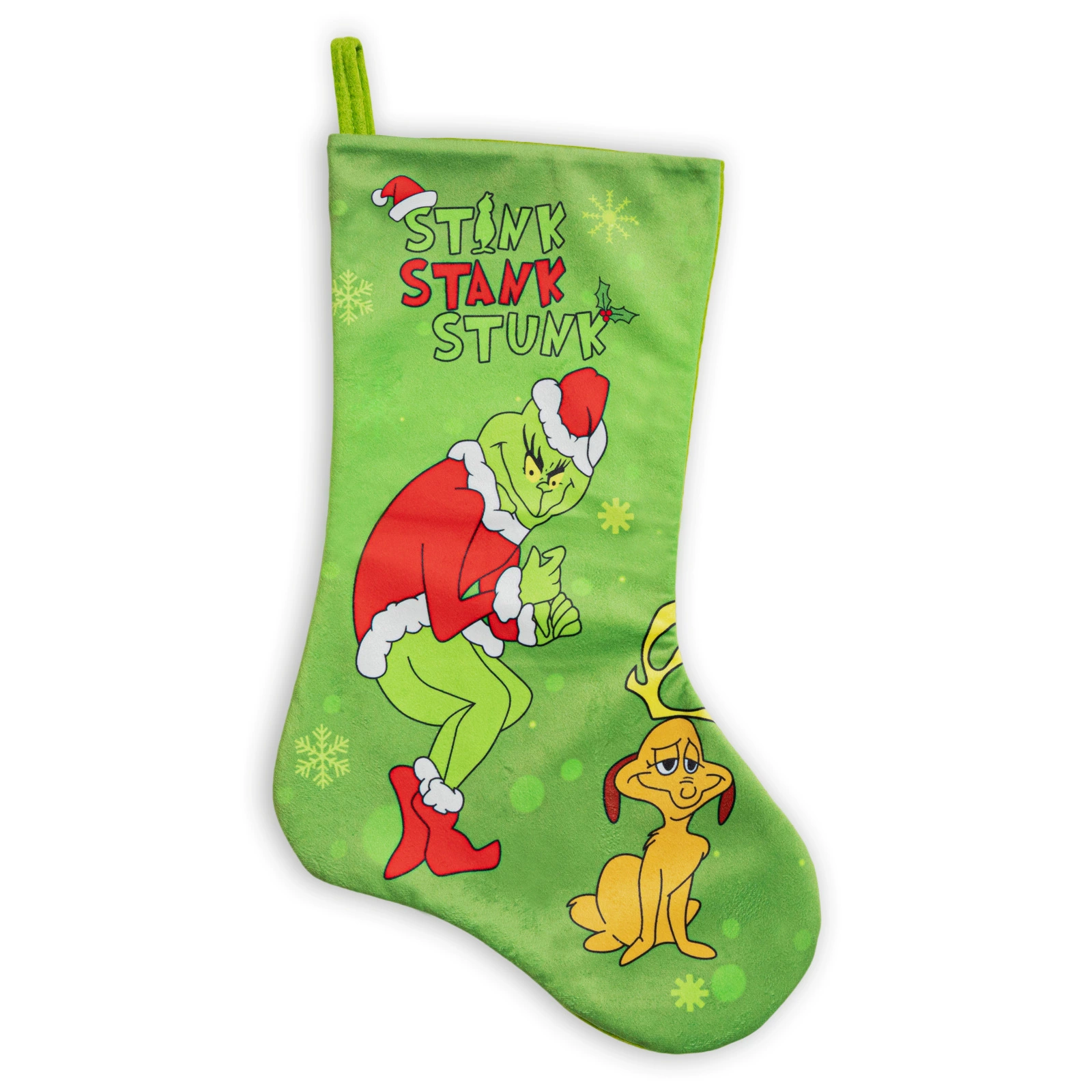 Green Christmas Grinch Socks