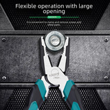 拓森 Стальная проволка, универсальные плоскогубцы с игольчатыми наконечниками, 6 дюймовая, 8 дюймов, тигр