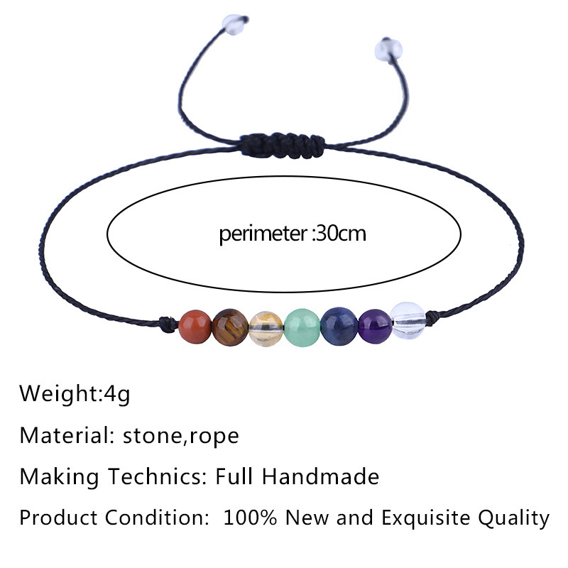 1 Piece Simple Style Geometric Stone rope Womenu0027S Bracelets