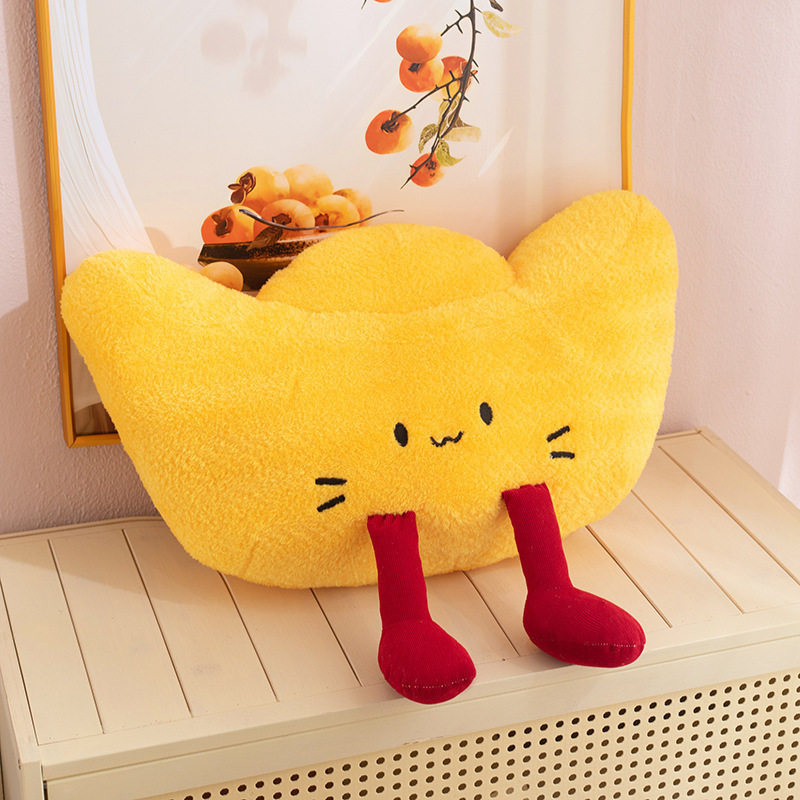 金インゴット枕人形睡眠人形ソファベッドぬいぐるみクッション富と宝のギフト卸売|undefined