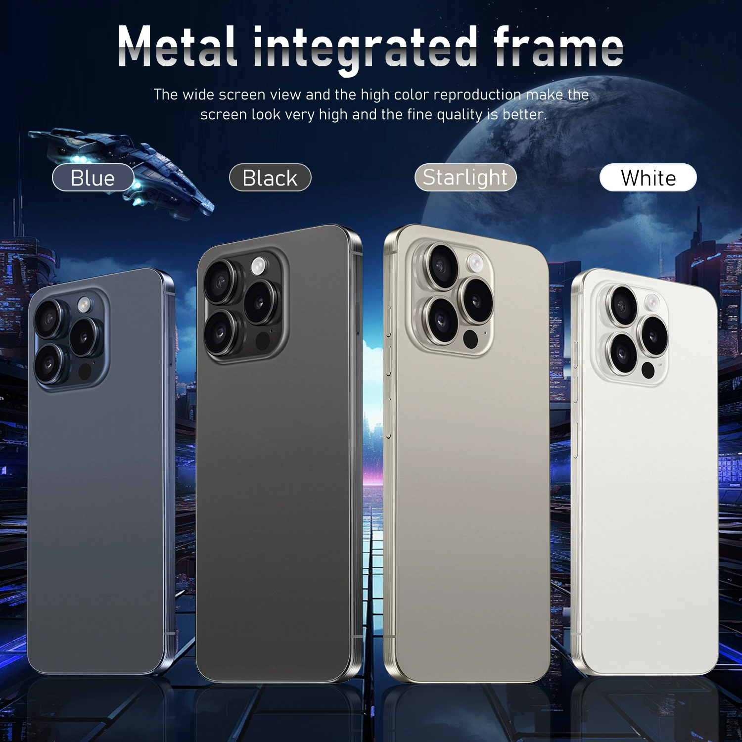 Новый i15 PROMAX Speed ​​Sales кросс-бордер мобильный телефон 7.3INCELL экран смартфон внешняя торговля (взрывная модель)