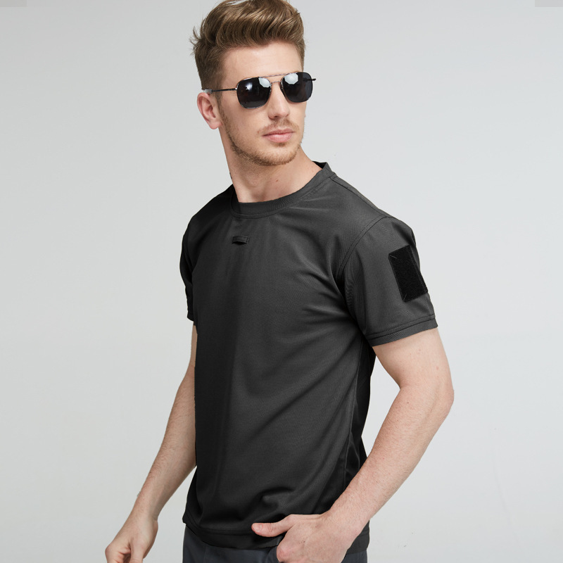 寒風速乾cool max科技生地春夏tシャツアウトドアスポーツ丸首半袖速乾衣男|undefined