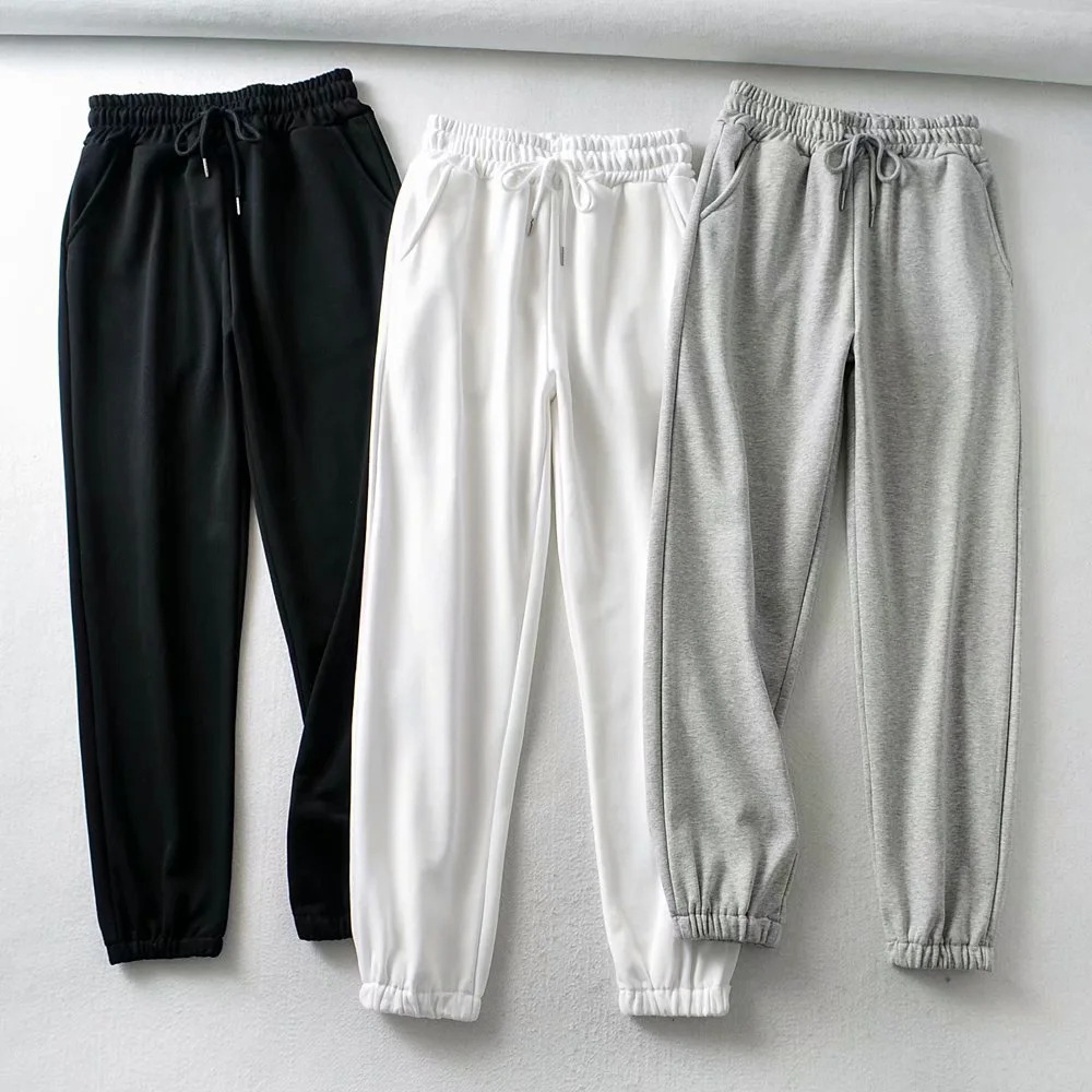 fashion high-waist sweatpants NSAC39398