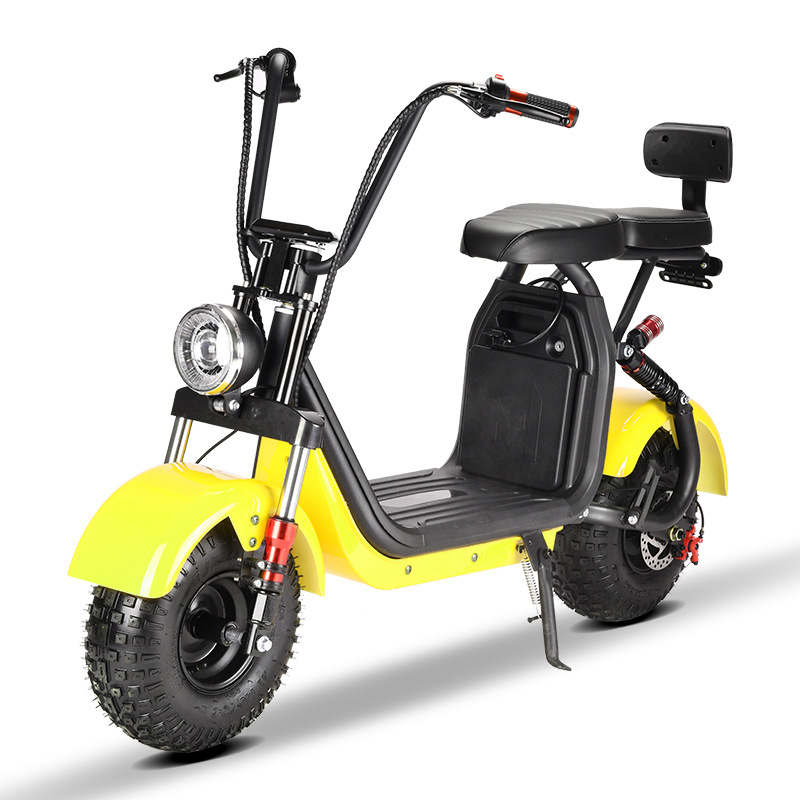 Eec Dot Adult Scooter Two-Wheeled Motorcycle Harley Electric Vehicle Mini-7 Can Be Equipped with Dual Lithium Batteries