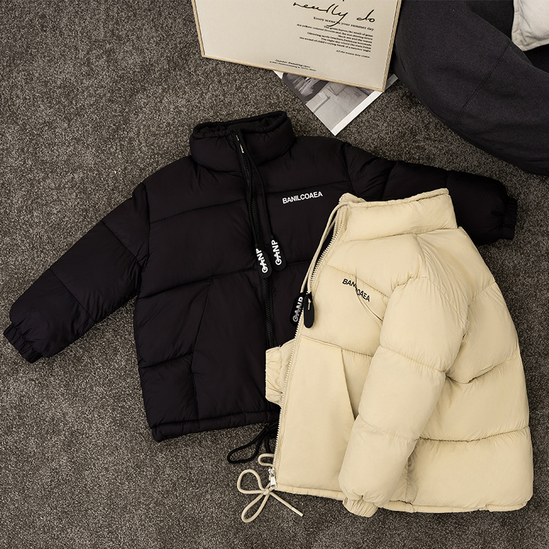 兒童羽絨棉服冬季外套麵包服2023新款男女童棉襖洋氣加厚保暖棉衣