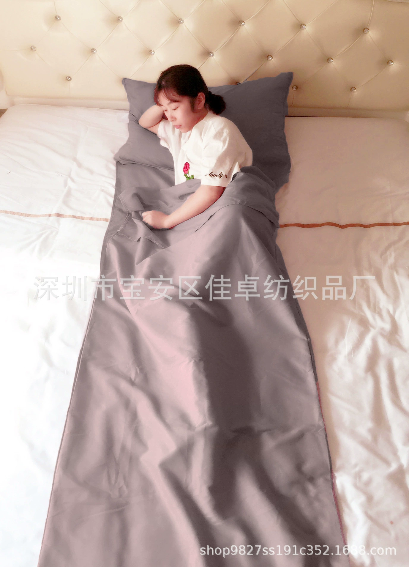 Ultra light handheld thin sleeping bag for adults for traveling, direct factory sales