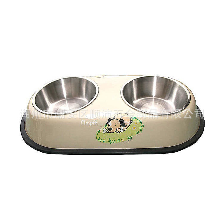 cartoon dinner plate stainless steel for commercial use