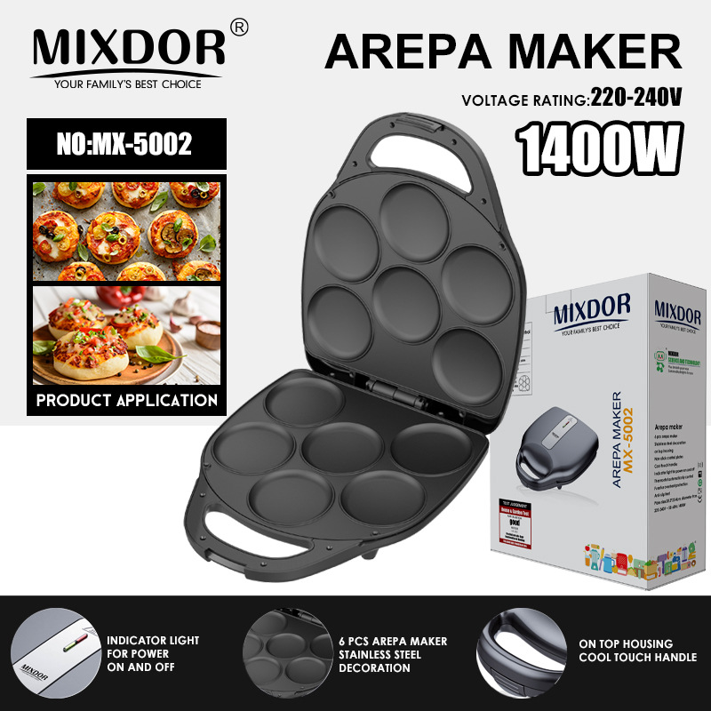 Household Waffle American Standard 110V European Standard Waffle Machine Baking Bread Machine Breakfast Cake Machine Dorayaki Burger Machine