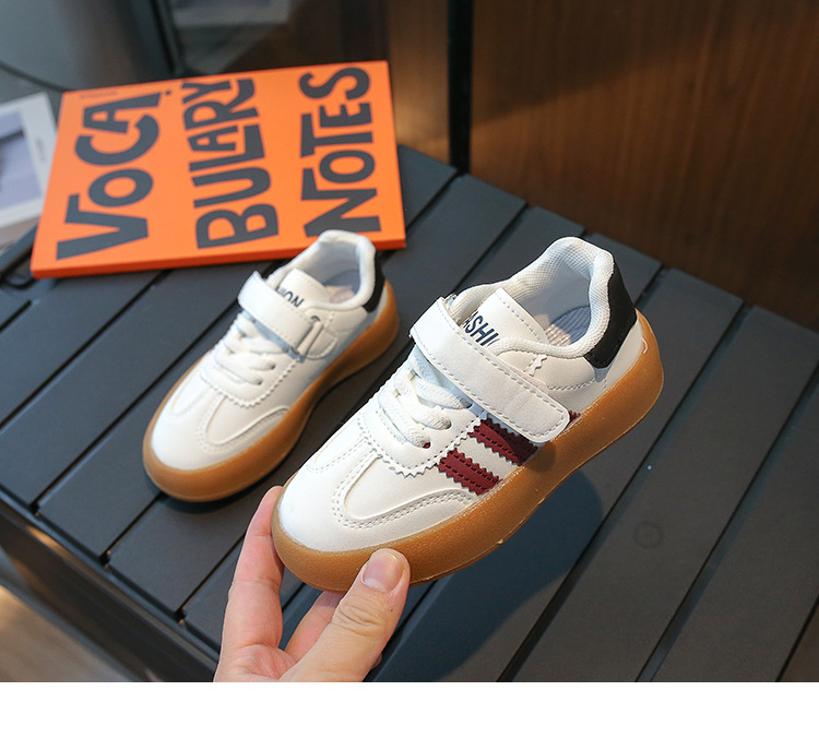 Children's Forrest Gump Shoes 2023 Autumn and Winter New Girls' Waffle Shoes Campus Boys' Moral Training Shoes_voghion.com