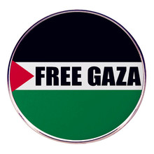 自由加沙解放巴勒斯坦胸针金属合金自由巴勒斯坦别针胸章徽章配饰