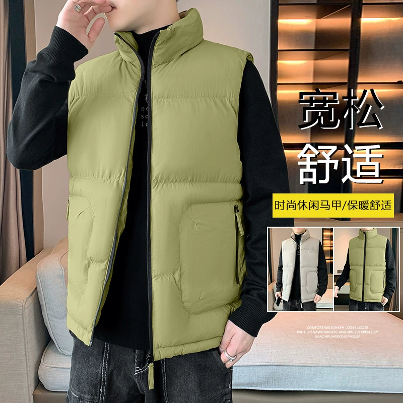 Демисезонный жилет, модный тренд, теплый пуховик, размер oversize